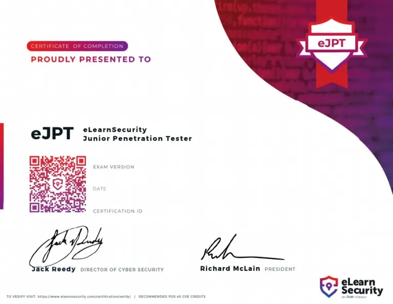 Certificate Example