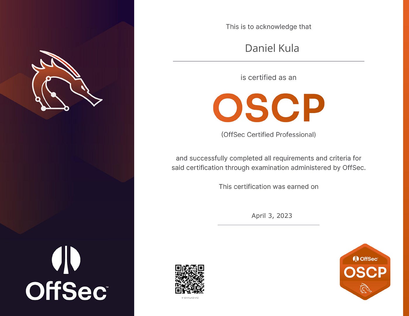 Certificate Example