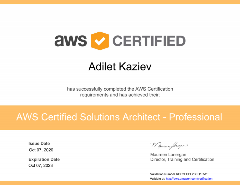Certificate Example