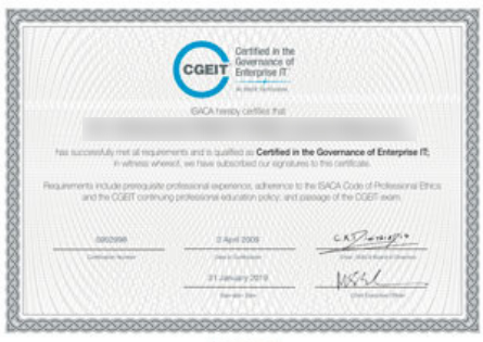 Certificate Example