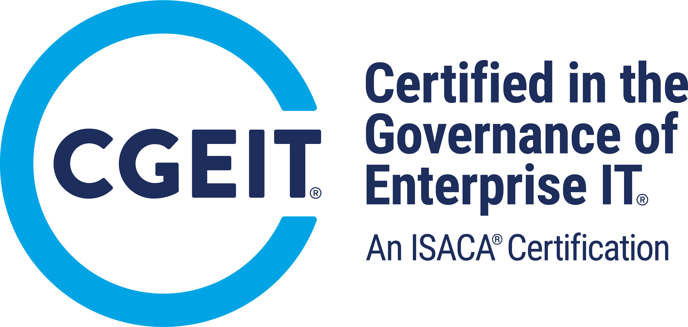 Certified in Governance of Enterprise IT (CGEIT)